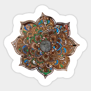 Mandala - Wood Sticker